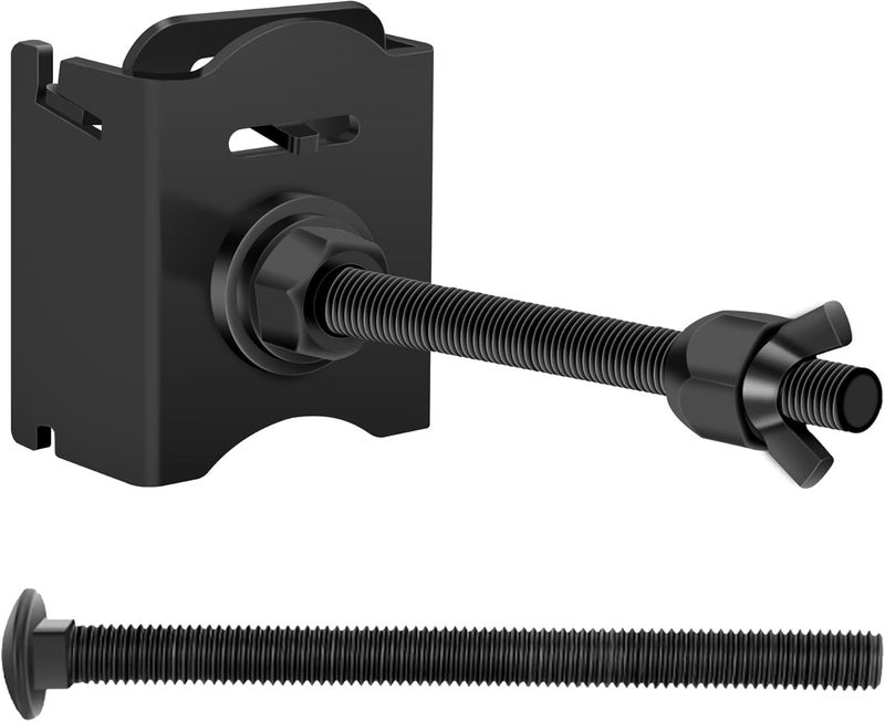 Foozet E Track Spare Tire Holder Mount,Trailer Spare Tire Mount for Utility Trailer,Spare Wheel Carrier for Enclosed Trailers Accessories, Garages, Truck, Warehouse and Semis,Upgraded E Track Accessories - Image 1